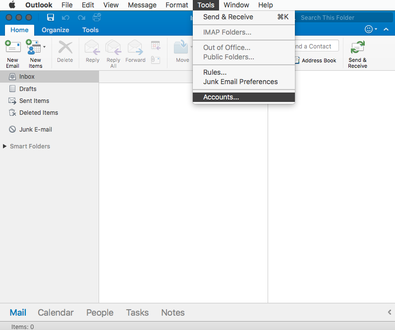 outlook 2016 for mac imap tutorials